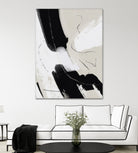 Paint abstract black and white by Little on GIANT ART - dean