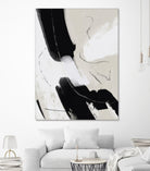 Paint abstract black and white by Little on GIANT ART - dean