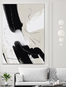 Paint abstract black and white by Little on GIANT ART - dean