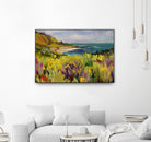 Coastal California  by Maxine Shore  on GIANT ART - green landscape  coast