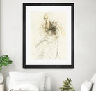 Elegant Sketching by Ute Rathmann on GIANT ART - 5002 illustration