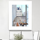 Paris Balcony by Petra Lizde on GIANT ART - illustration  paris 