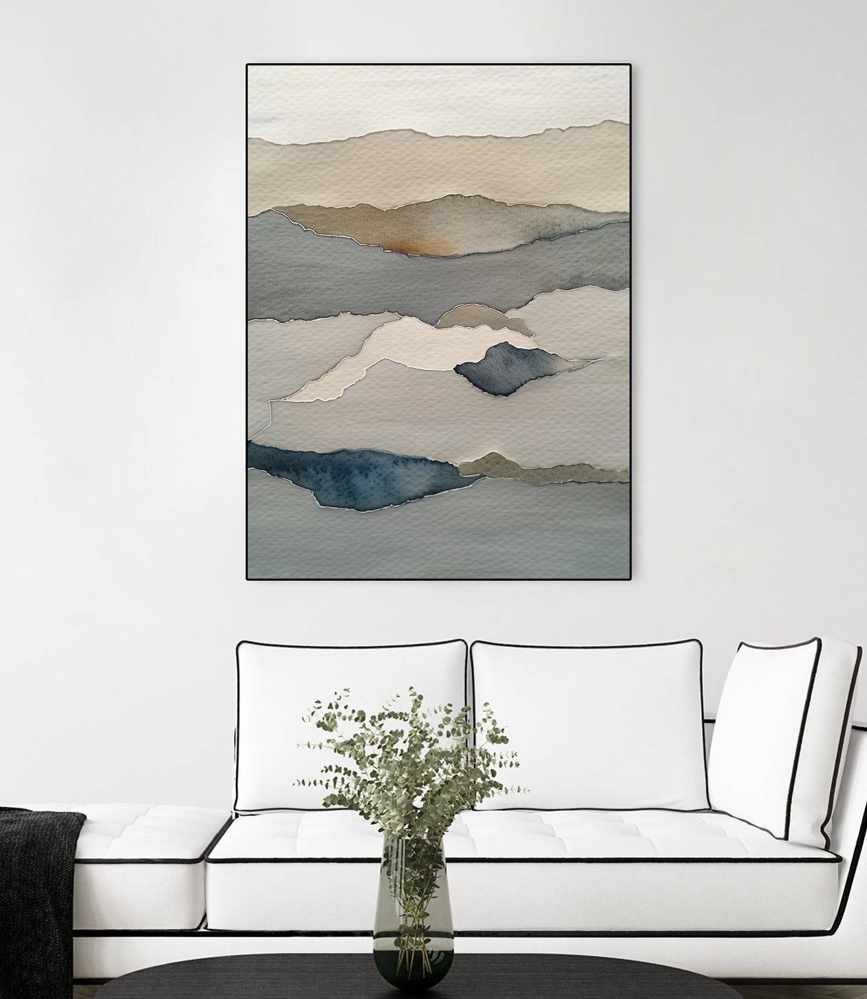 Landscape 002 by May Hilma on GIANT ART - abstract mountains