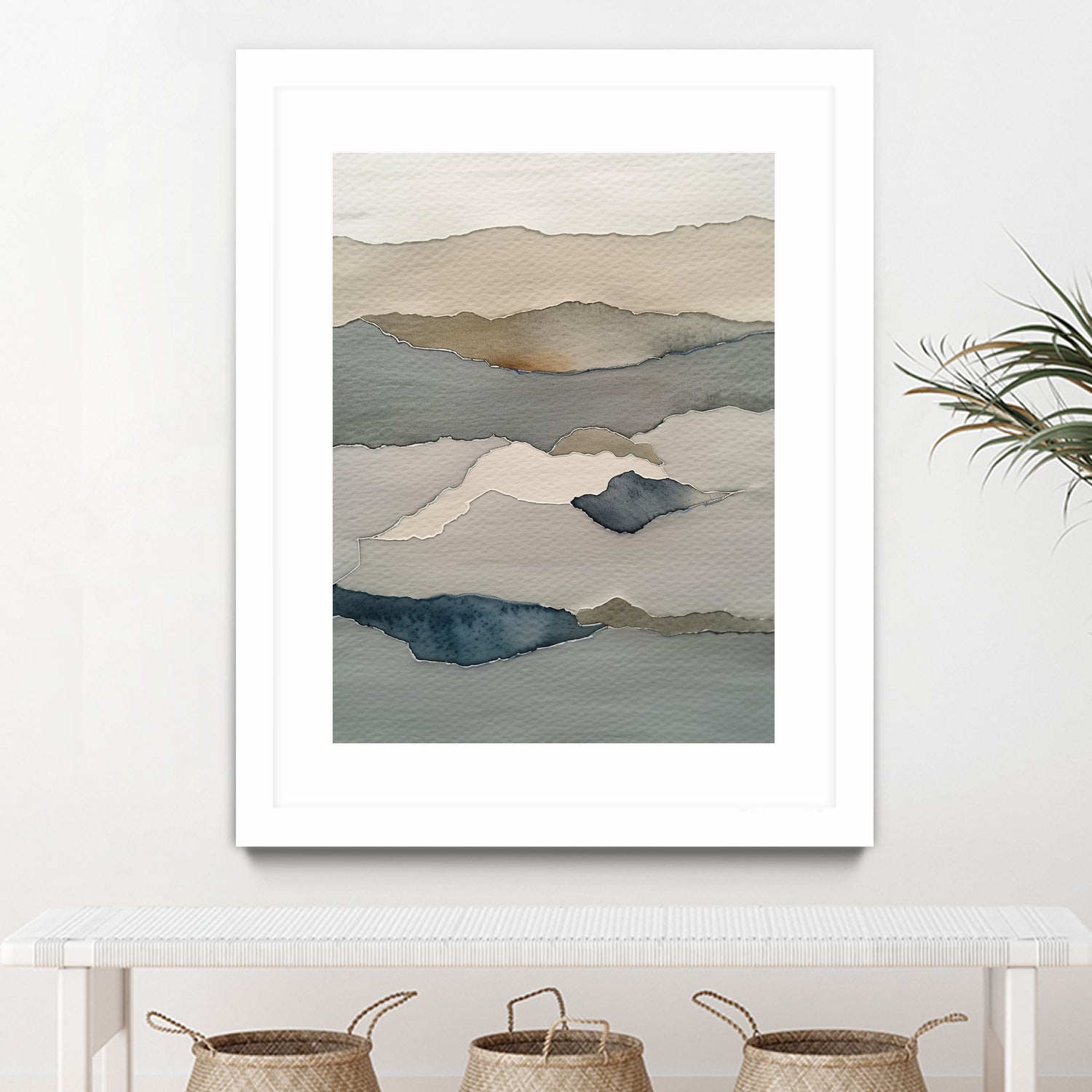 Landscape 002 by May Hilma on GIANT ART - abstract mountains