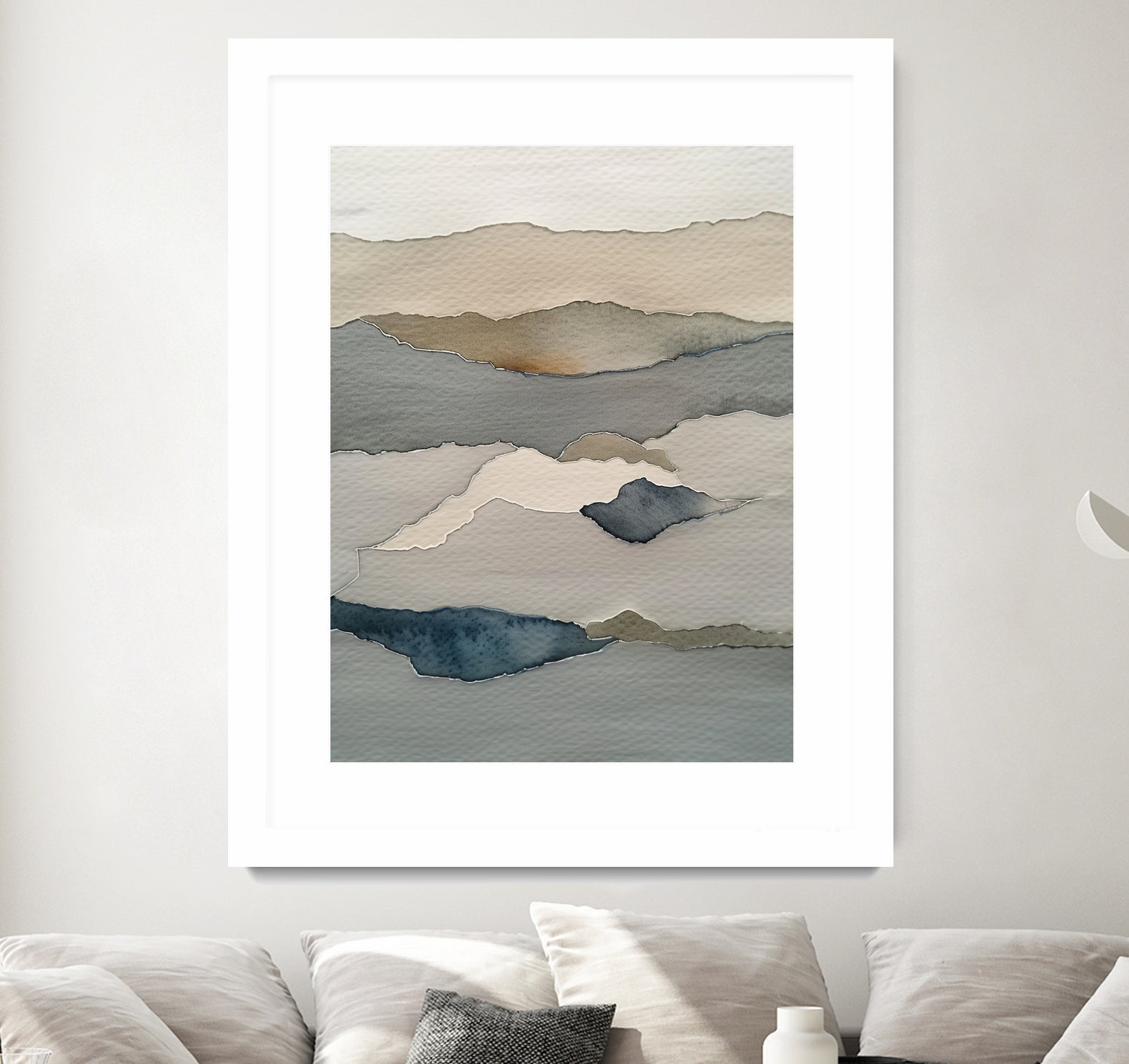 Landscape 002 by May Hilma on GIANT ART - abstract mountains