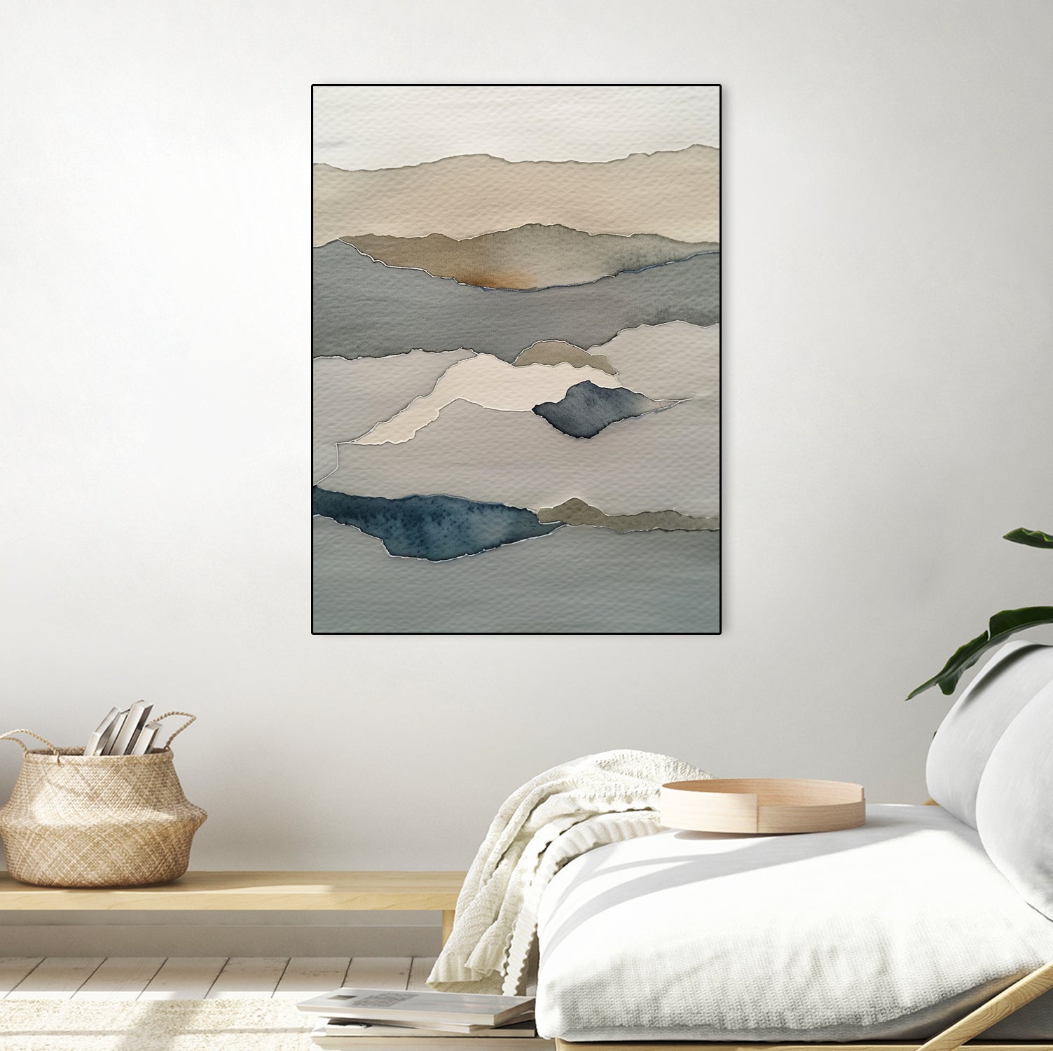 Landscape 002 by May Hilma on GIANT ART - abstract mountains