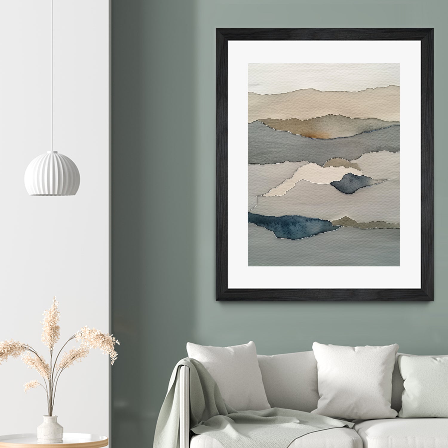 Landscape 002 by May Hilma on GIANT ART - abstract mountains