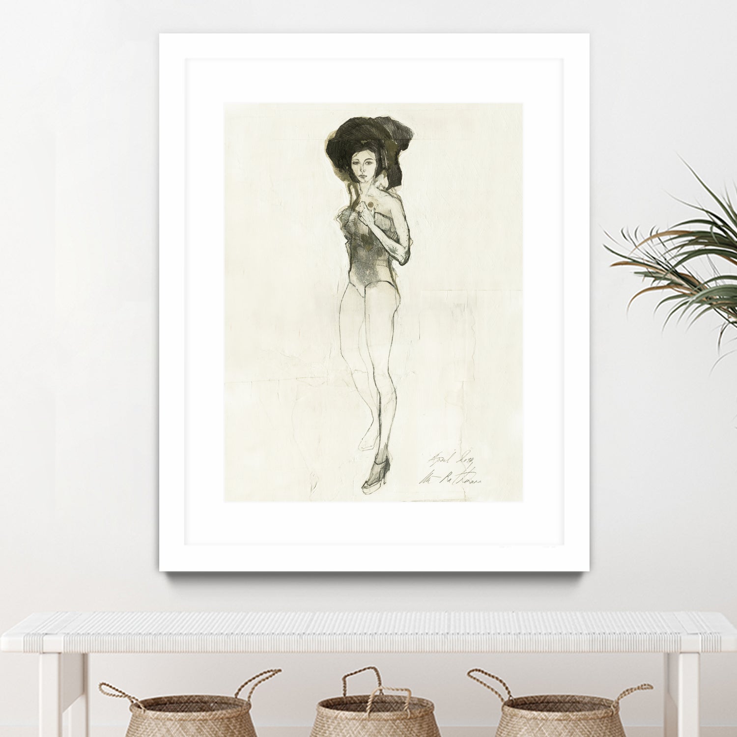 Minimalist Style by Ute Rathmann on GIANT ART - figurative fashion illustration
