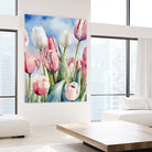 Tulpenfeld by Ohkimiko on GIANT ART - illustration tulpen