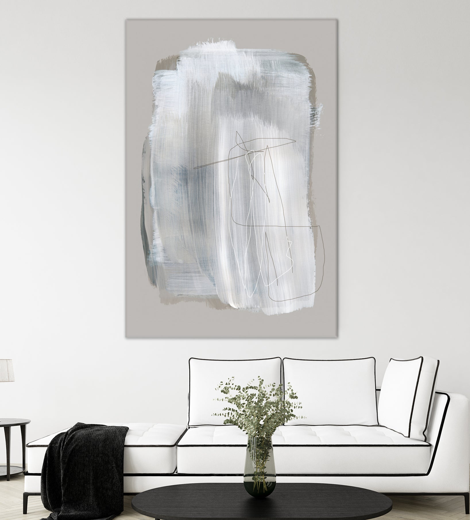 Abstract Brush Strokes 109 by Mareike on GIANT ART - bohmer