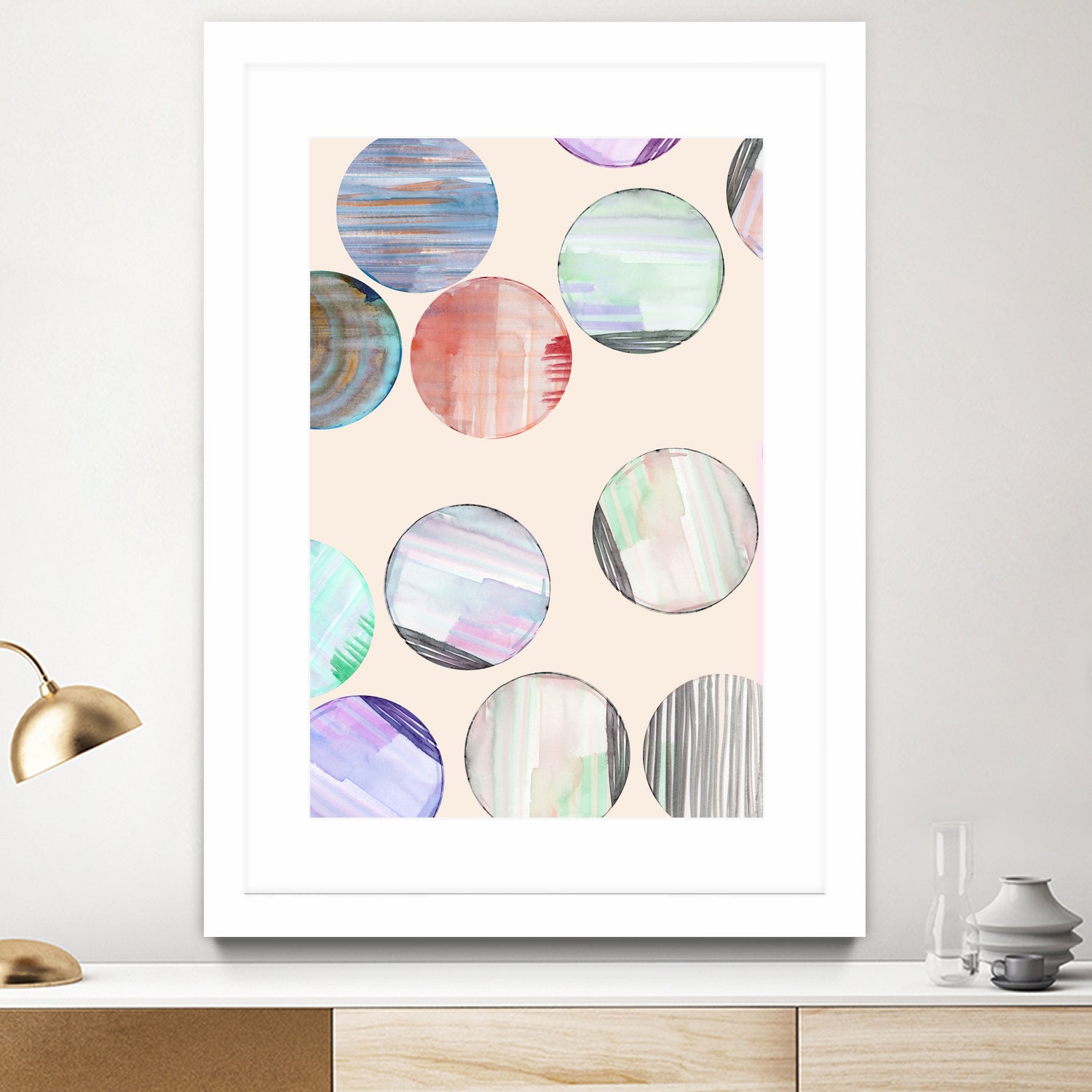 Protection Circles 1 by cartissi on GIANT ART - geometric circle