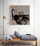 Blue Bow by Doris Schmitz on GIANT ART - 2784 illustration