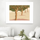 Landscape trees by Little Dean on GIANT ART - landscape painting