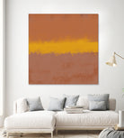 MODERN CALM by THE on GIANT ART - orange miuus studio rothko