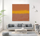 MODERN CALM by THE on GIANT ART - orange miuus studio rothko