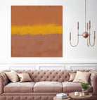 MODERN CALM by THE on GIANT ART - orange miuus studio rothko