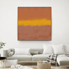 MODERN CALM by THE on GIANT ART - orange miuus studio rothko