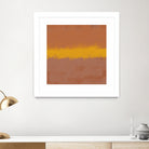 MODERN CALM by THE on GIANT ART - orange miuus studio rothko