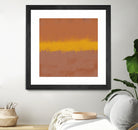 MODERN CALM by THE on GIANT ART - orange miuus studio rothko