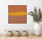 MODERN CALM by THE on GIANT ART - orange miuus studio rothko