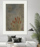 Japanese Grass Field At Night (1807a¬Ä¬ì1891) by Shibata Zeshin on GIANT ART - 9449 illustration