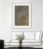 Japanese Grass Field At Night (1807a¬Ä¬ì1891) by Shibata Zeshin on GIANT ART - 9449 illustration