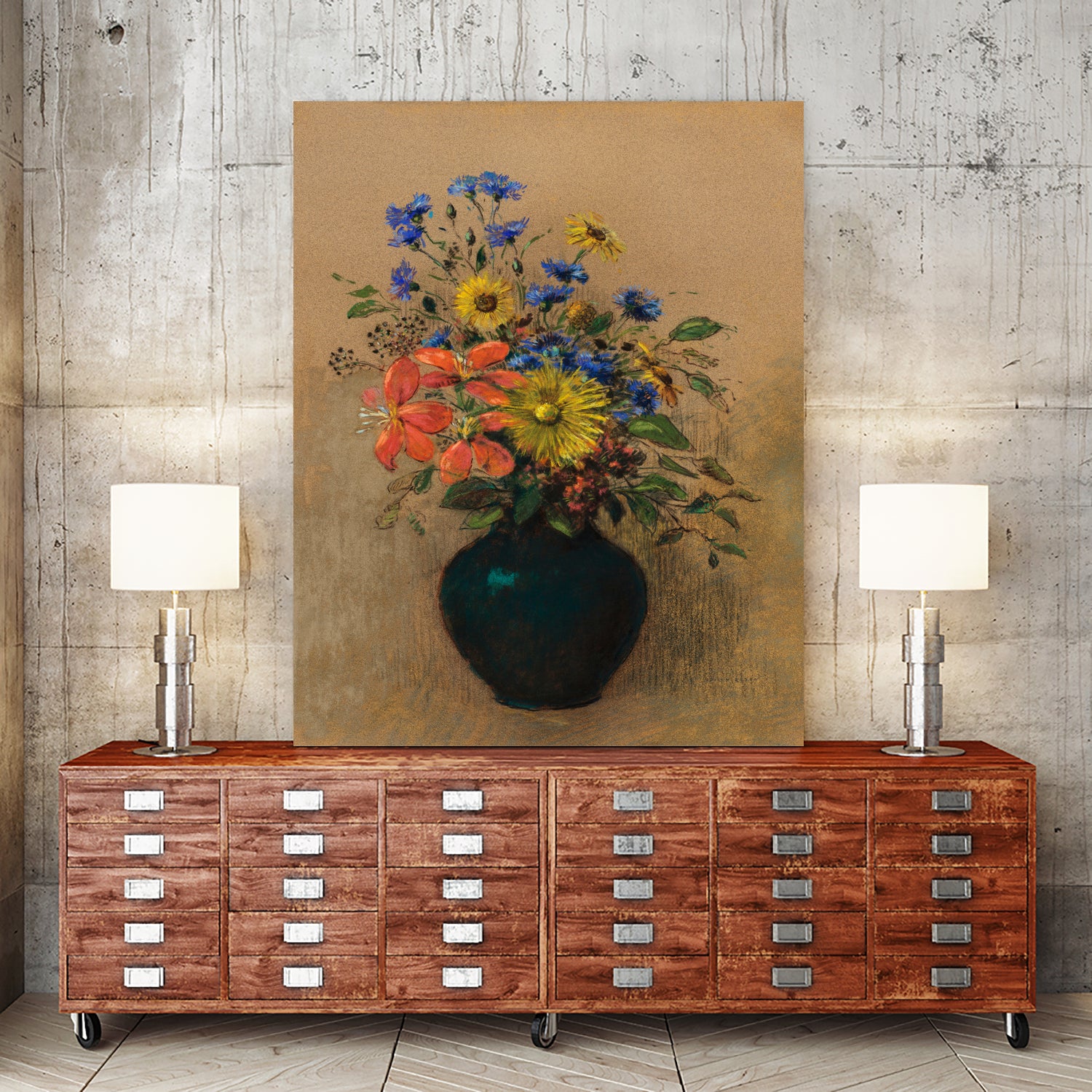Wildflowers by Pictufy on GIANT ART - 