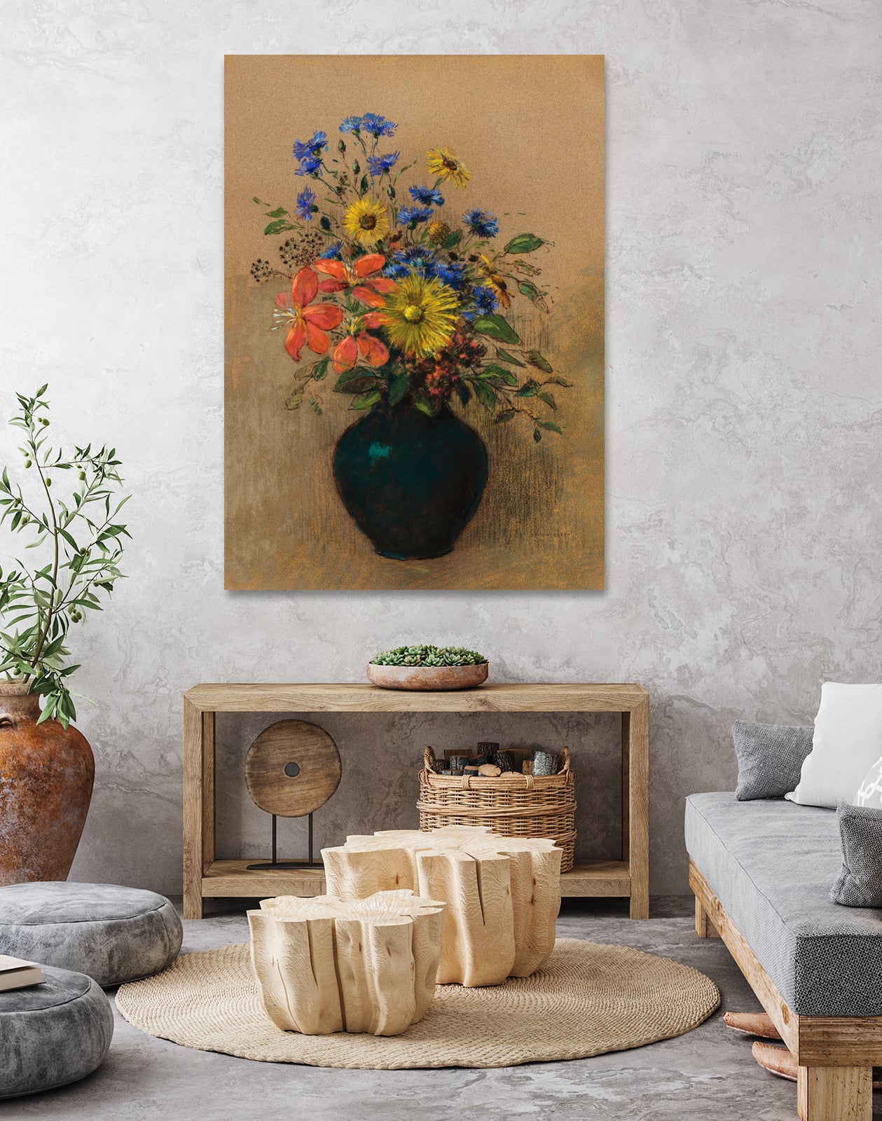 Wildflowers by Pictufy on GIANT ART - 