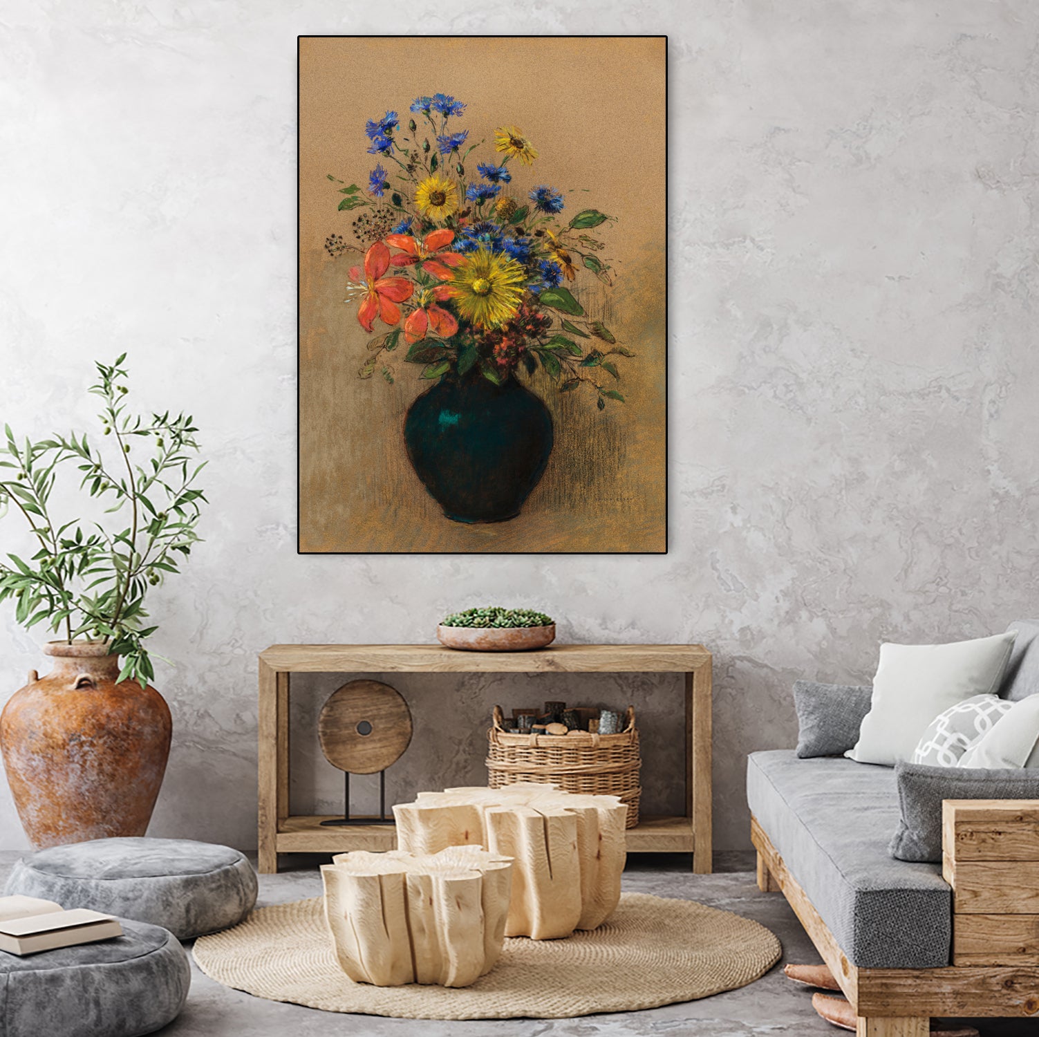 Wildflowers by Pictufy on GIANT ART - 