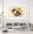 Pandcsummerflowers Copy by Jenny on GIANT ART - liz rome