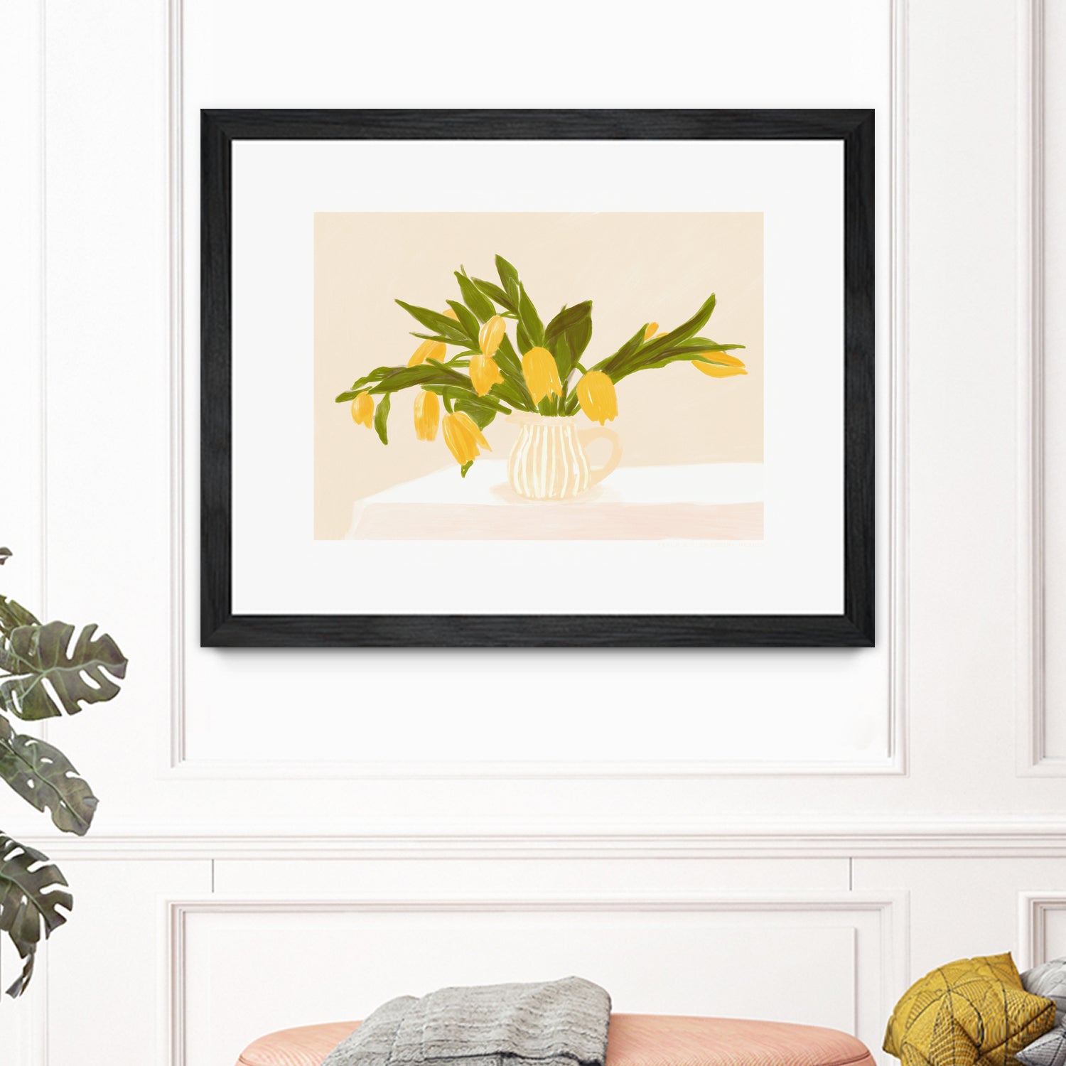 Pandcyellowtulips Copy by Jenny on GIANT ART - liz rome