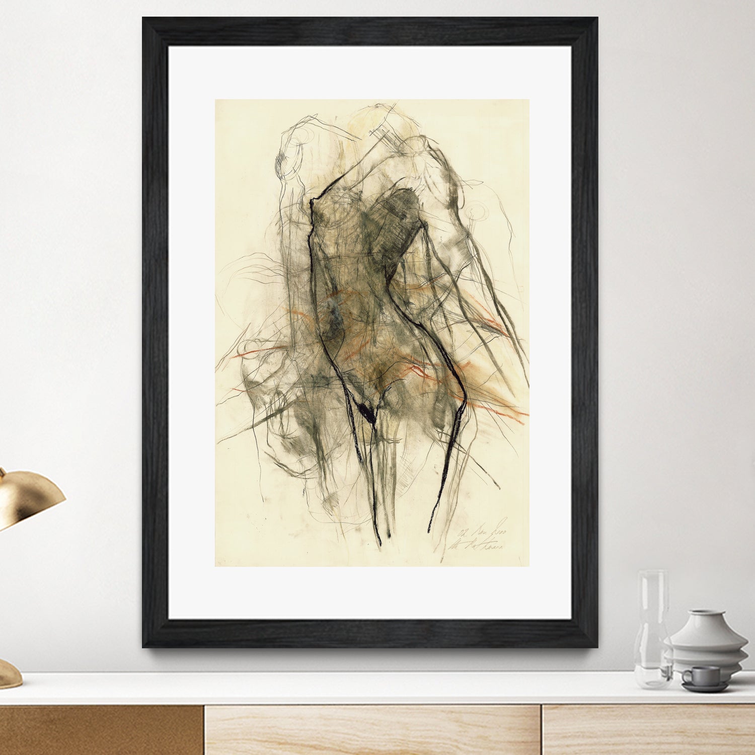 Impression Of Movement And Emotion by Ute Rathmann on GIANT ART - figurative abstract art