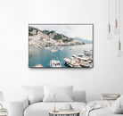 Amalfi coast with boats #2 by Photolovers on GIANT ART - landscape harmony