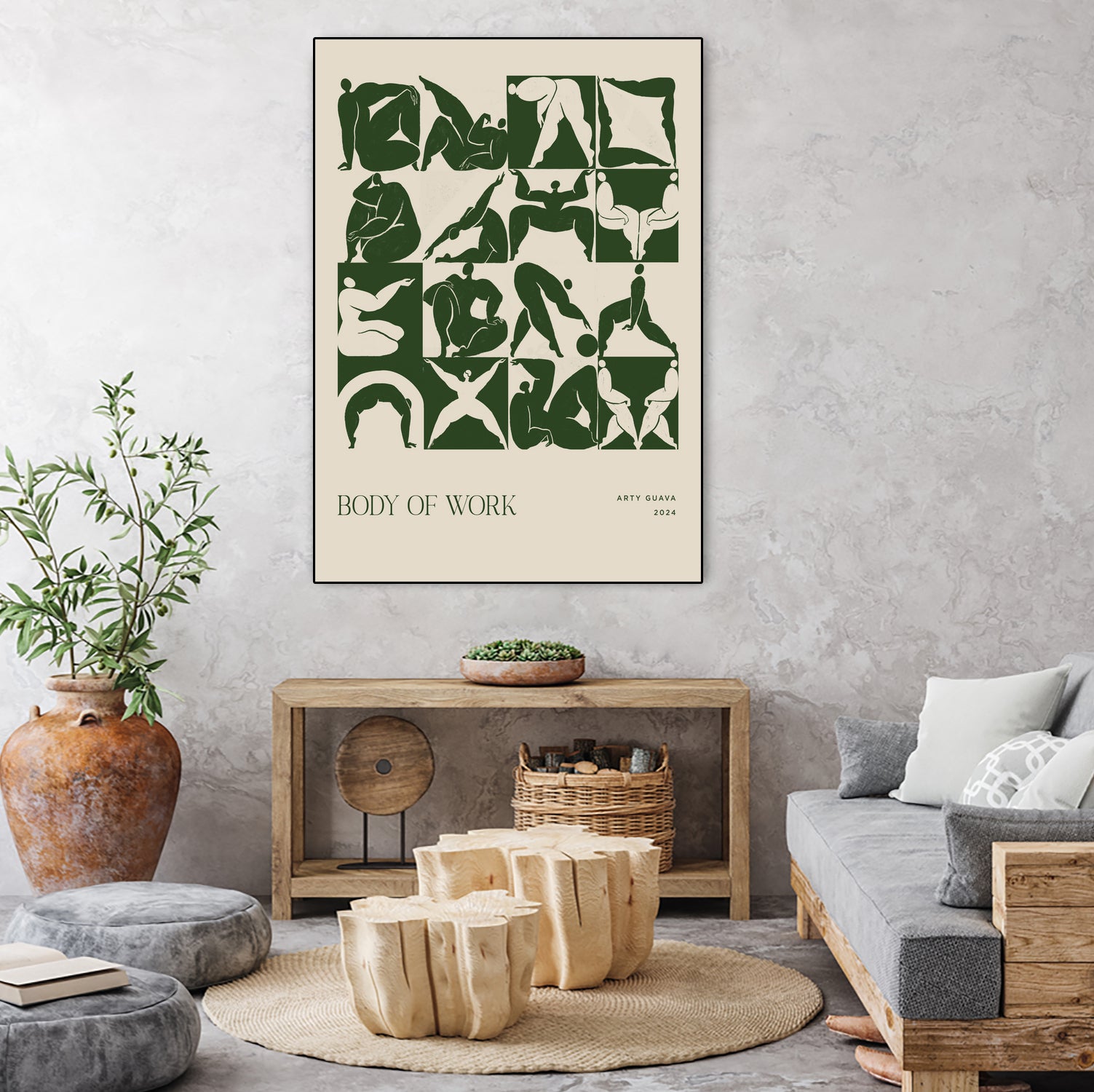 Body of Work (forest) by Arty Guava on GIANT ART - 9600 illustration
