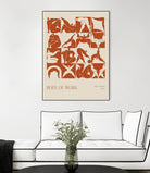 Body of Work (terracotta) by Arty Guava on GIANT ART - 9600 illustration