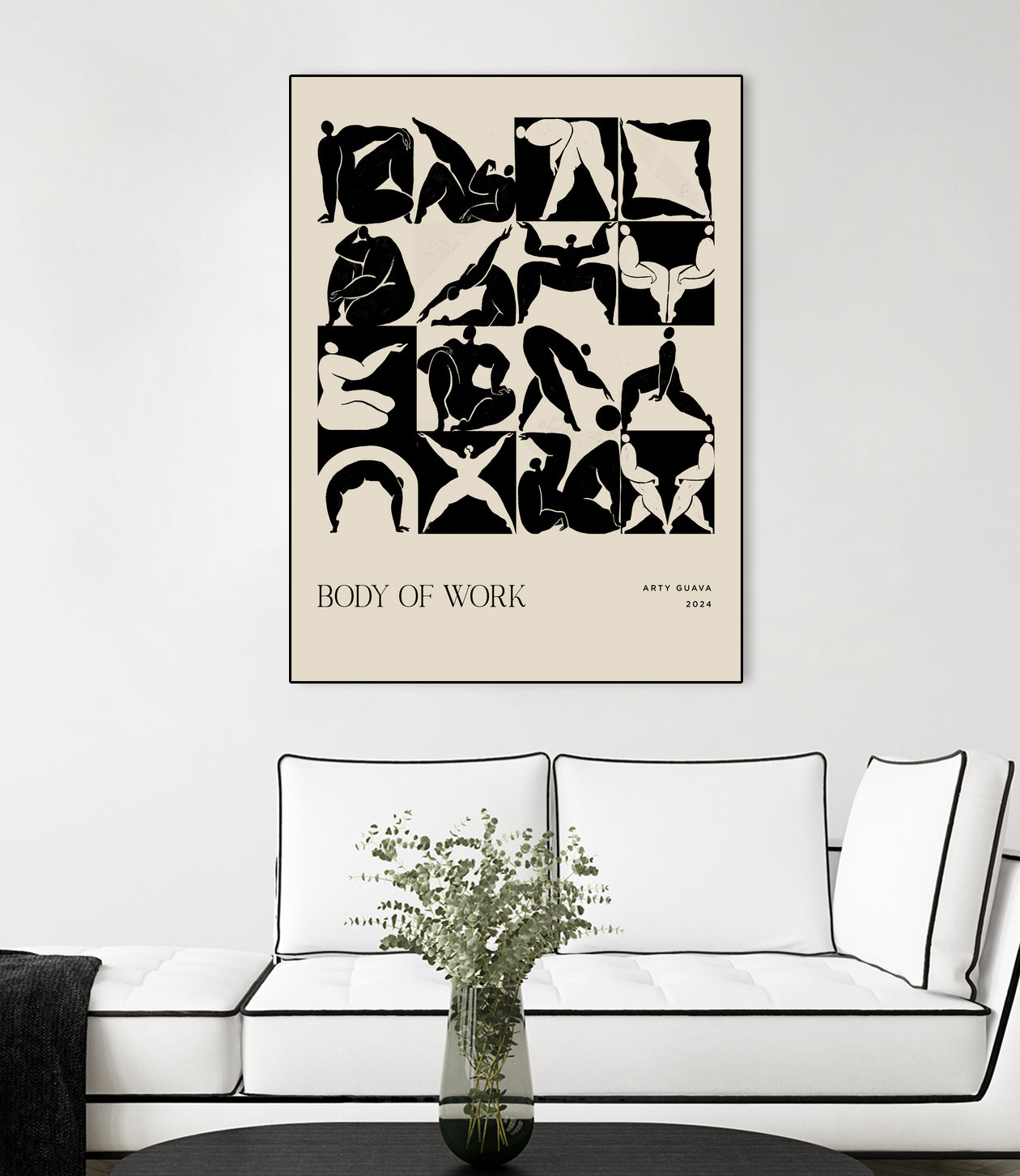 Body of Work (Noir) by Arty Guava on GIANT ART - 9600 illustration
