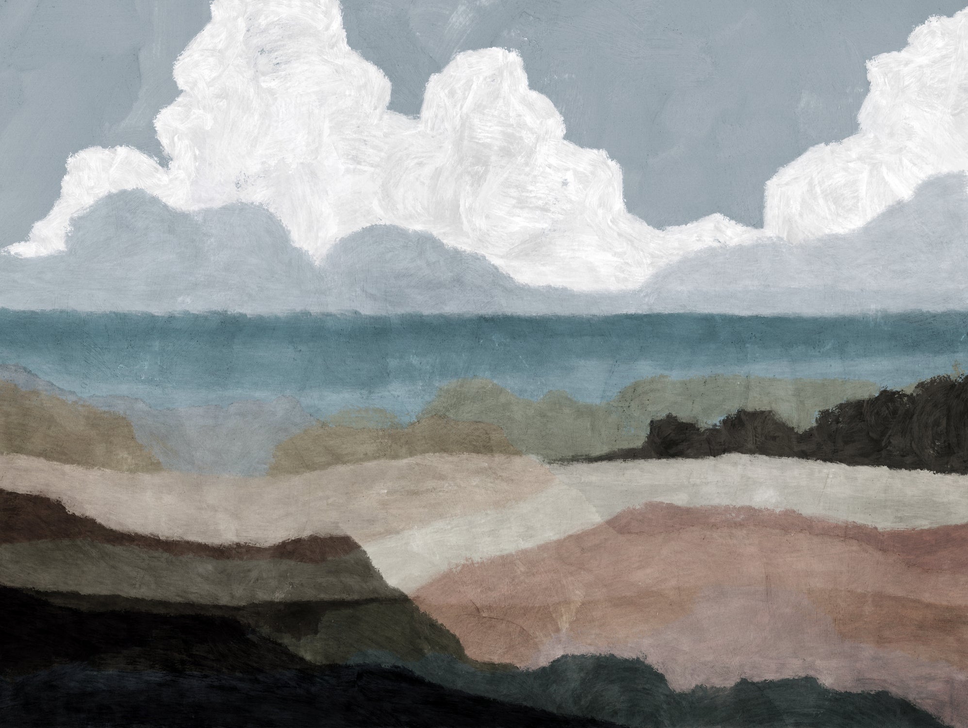 Alderney by Dan Hobday on GIANT ART - 12000 illustration