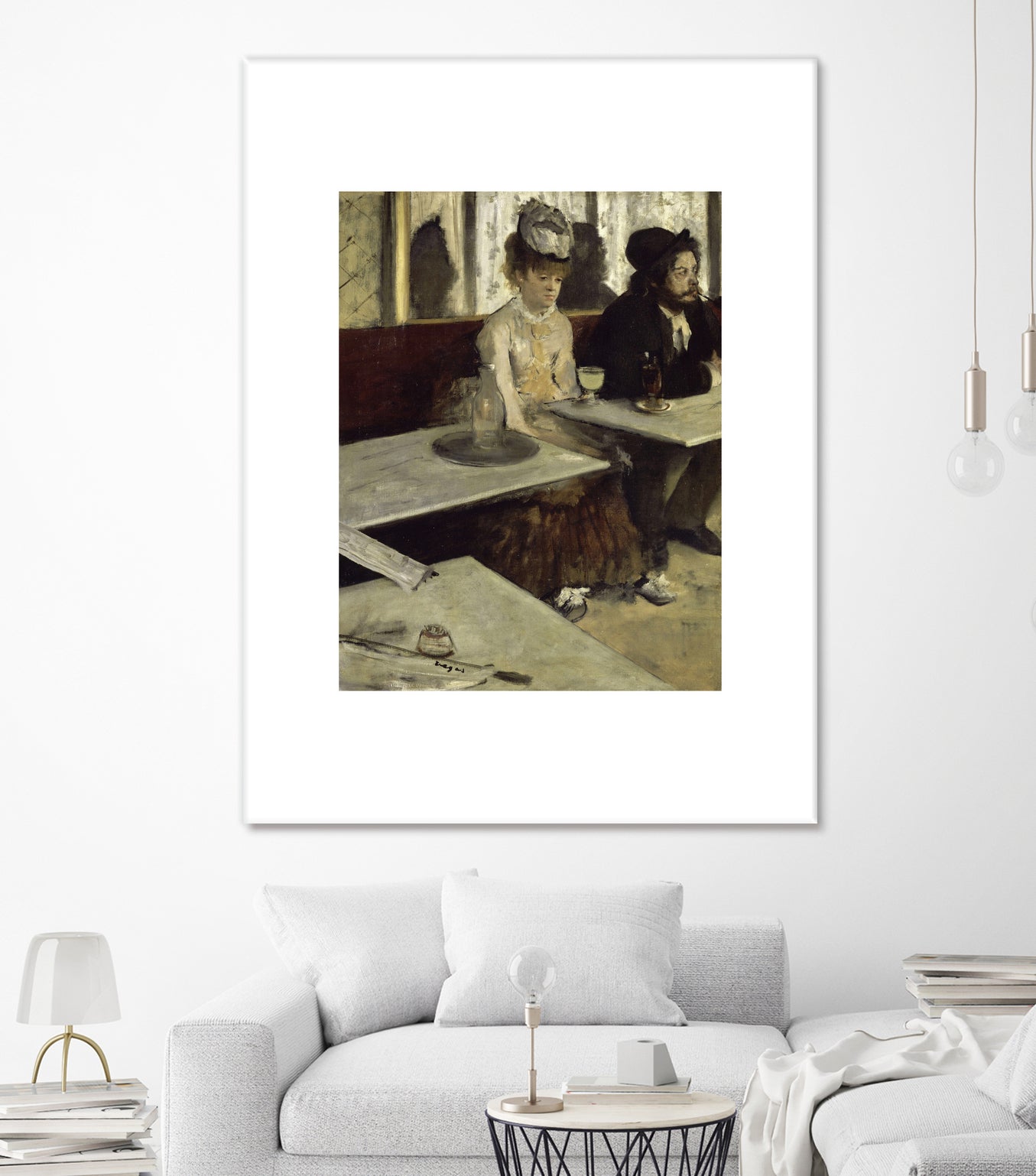 In a CafeI¬Å No.2 by Edgar Degas on GIANT ART - 5906 illustration