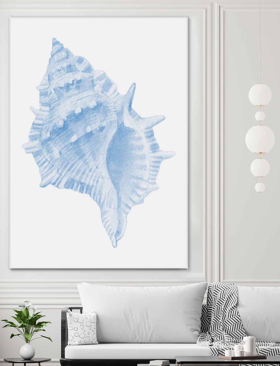 One Blue Conch by Jolly on GIANT ART - illustration animal