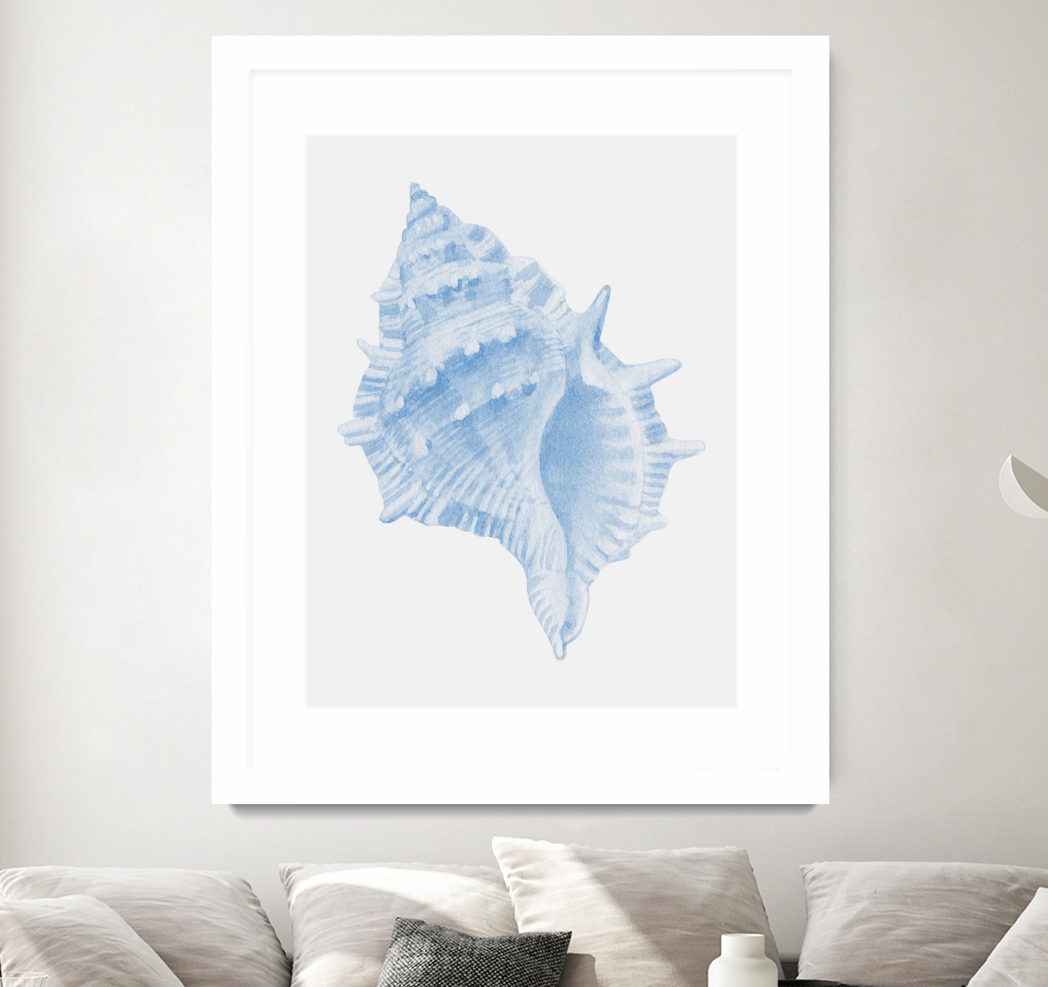 One Blue Conch by Jolly on GIANT ART - illustration animal