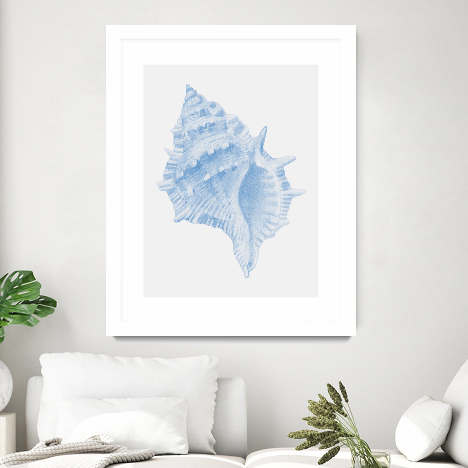 One Blue Conch by Jolly on GIANT ART - illustration animal