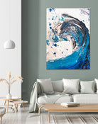 Crazy Wave by Anda Bieza on GIANT ART - abstract painting