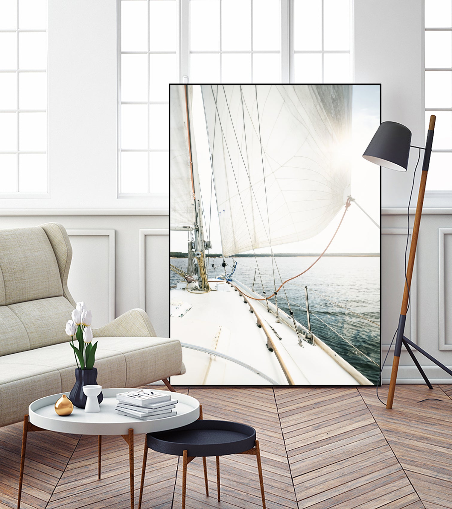 Sale Away by Kathrin Pienaar on GIANT ART - still life ship