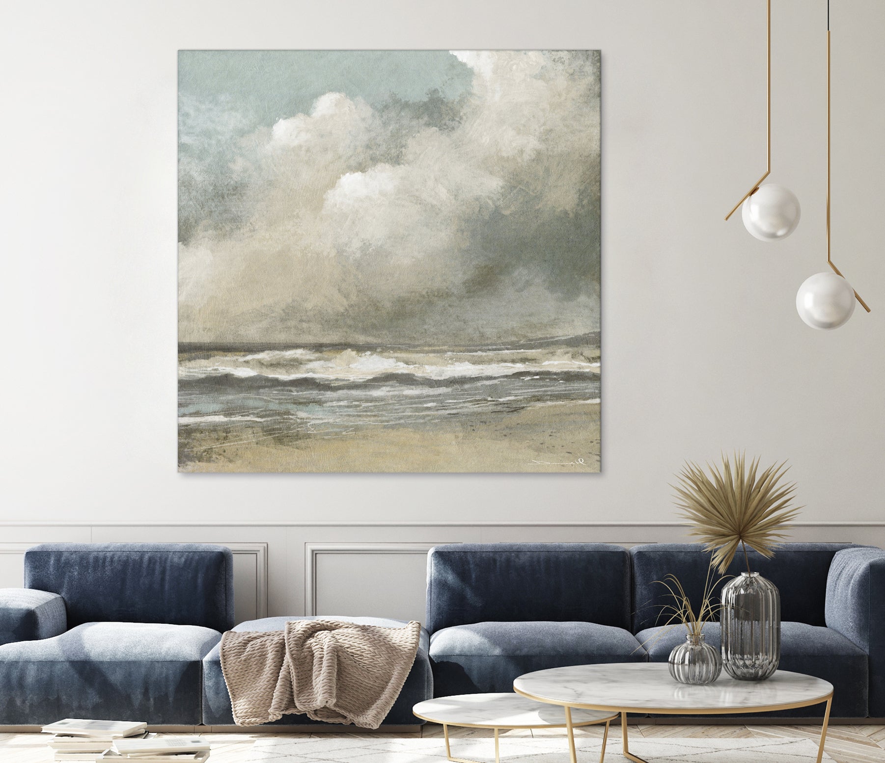 Misty Beach by Dan on GIANT ART - hobday