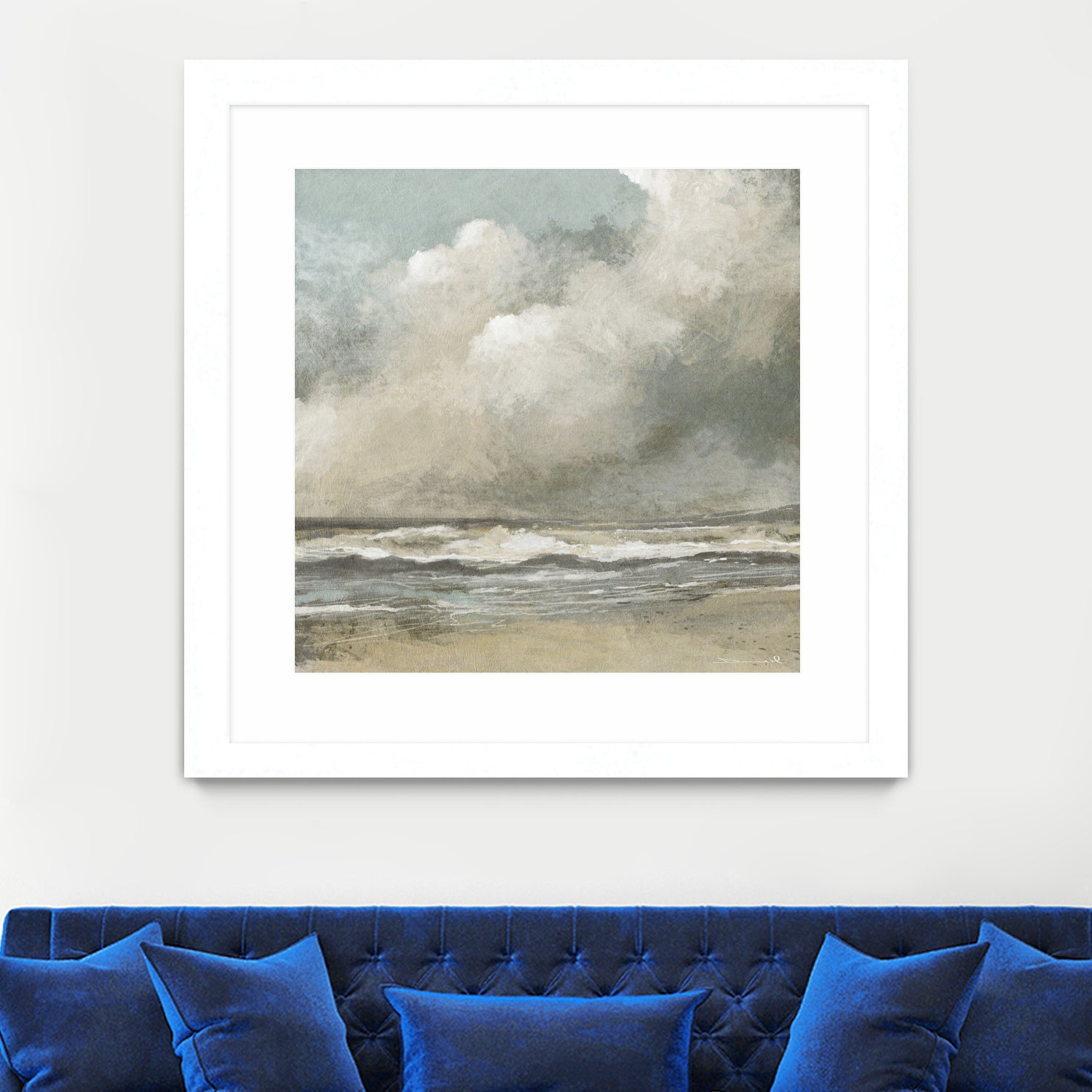 Misty Beach by Dan on GIANT ART - hobday