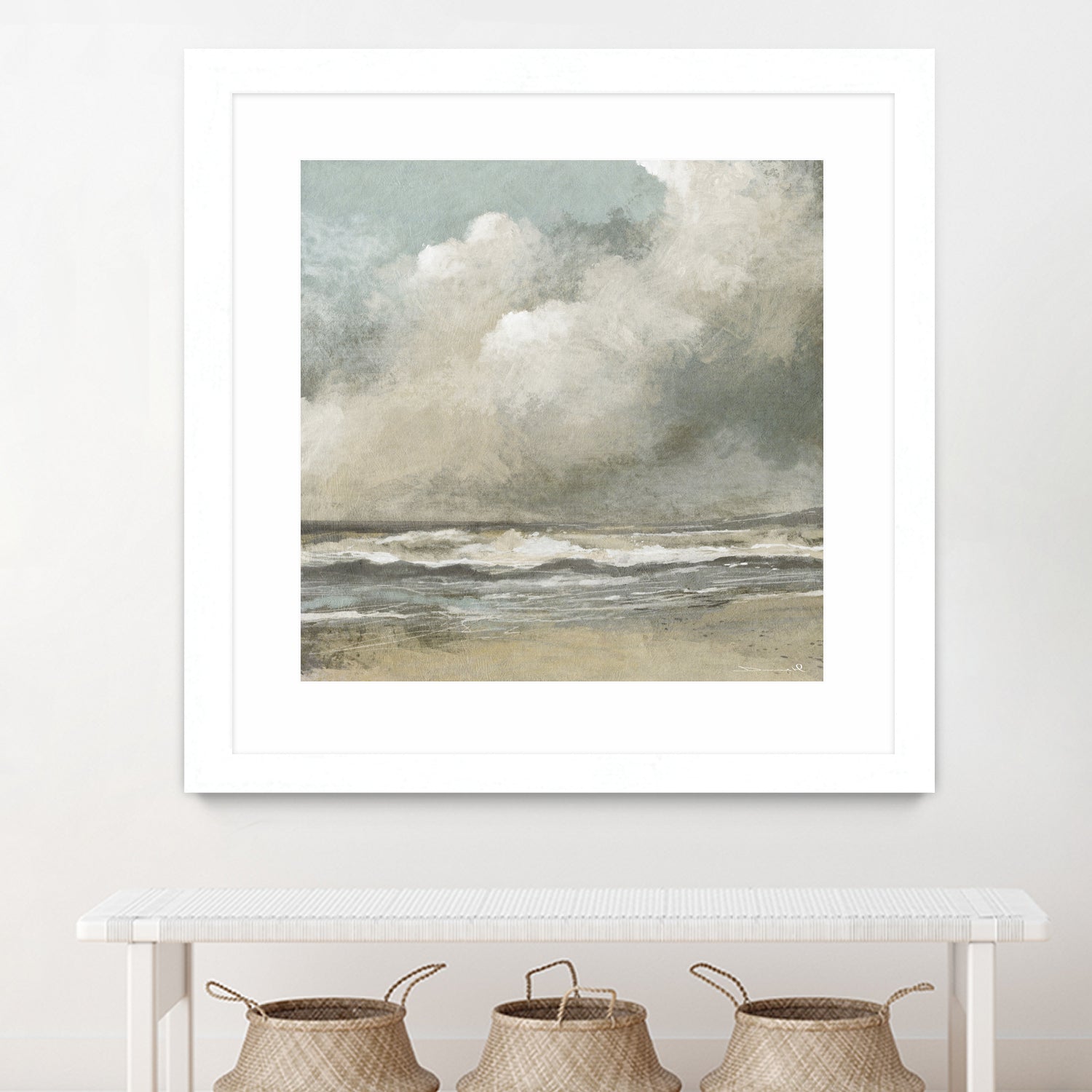 Misty Beach by Dan on GIANT ART - hobday