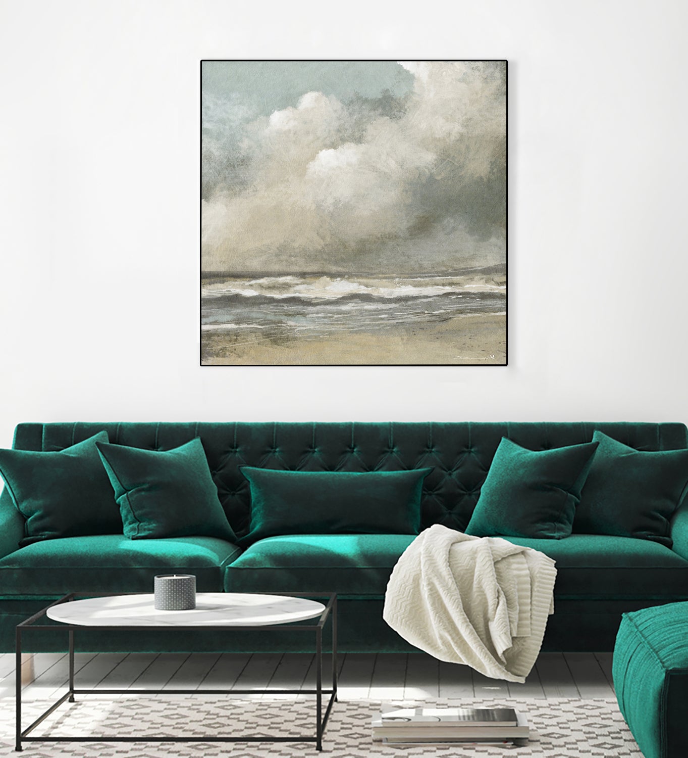 Misty Beach by Dan on GIANT ART - hobday