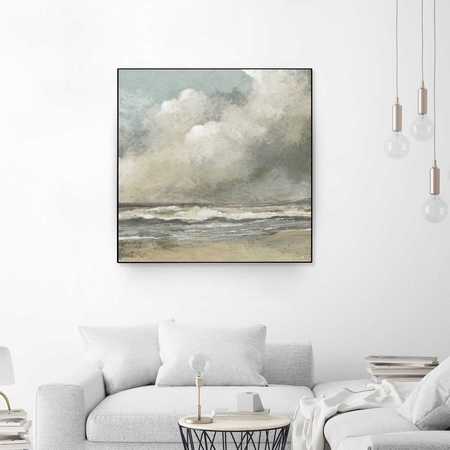 Misty Beach by Dan on GIANT ART - hobday