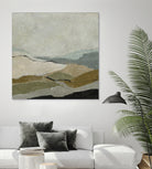 Unseen Landscape by Dan Hobday on GIANT ART - bown abstract ananpainted