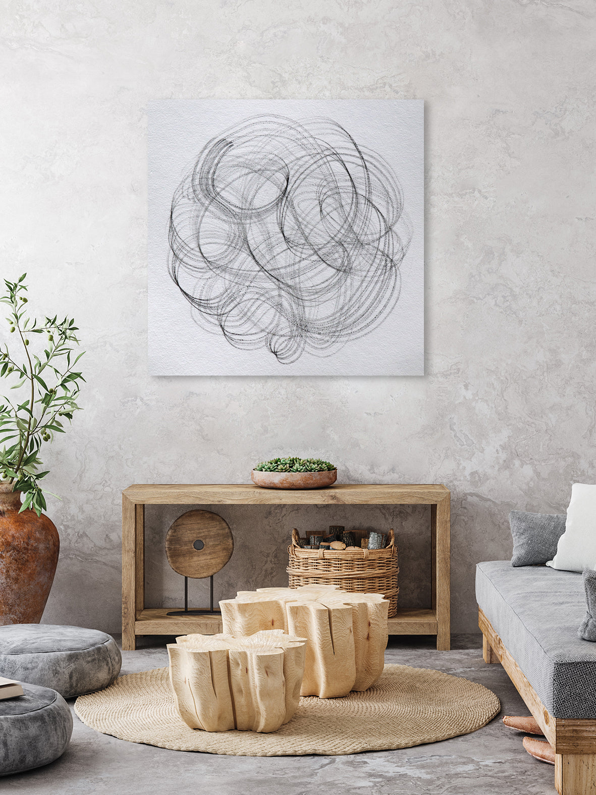 Globe 61 by Santhosh ch on GIANT ART - line art sketch